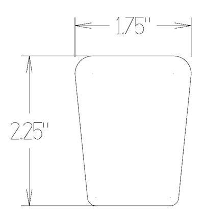 1.75" x 2.25"