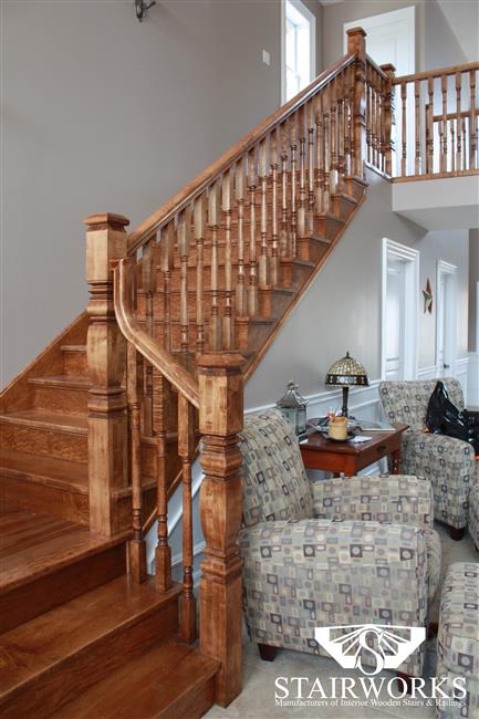 Tuxedo Newel Post_W_Heritage Balusters9