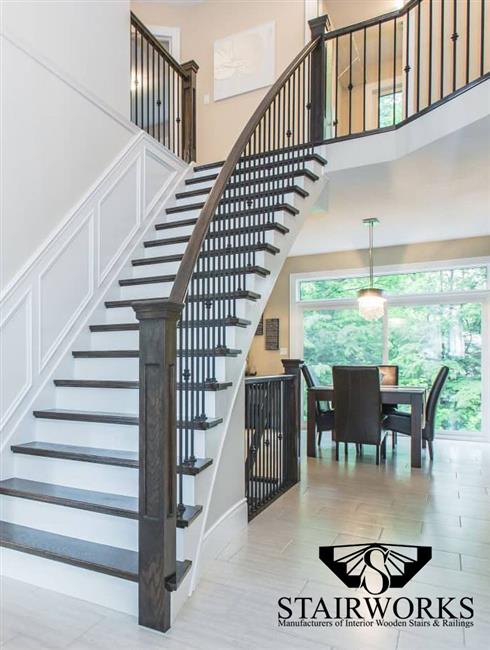 Regency_Newel Post_W_Custom Cap_W_Prince & Prince 1 Balusters2